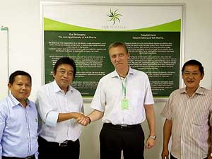 Agreement with Mr. Klaus Schuster