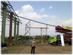 pemasangan utomo deck