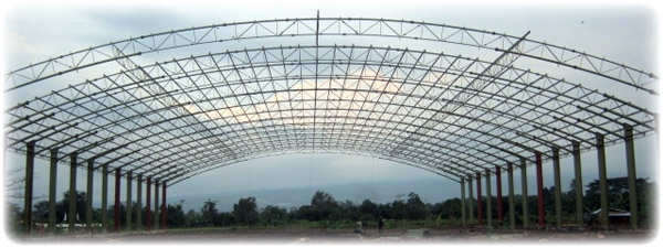 rafter terpasang semua