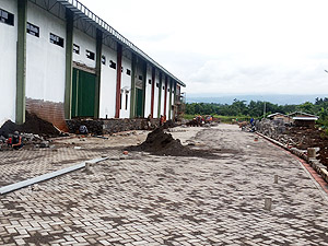 Pavingstones installation