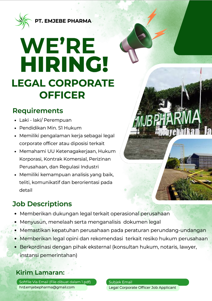 Poster Lowongan