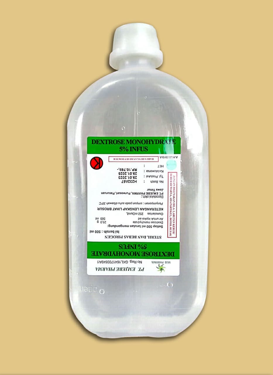 Dextrose 5% Infus 500 mL